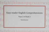 English comprehension for easy readers Pack 2