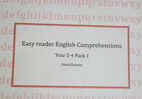 English comprehension pack 1